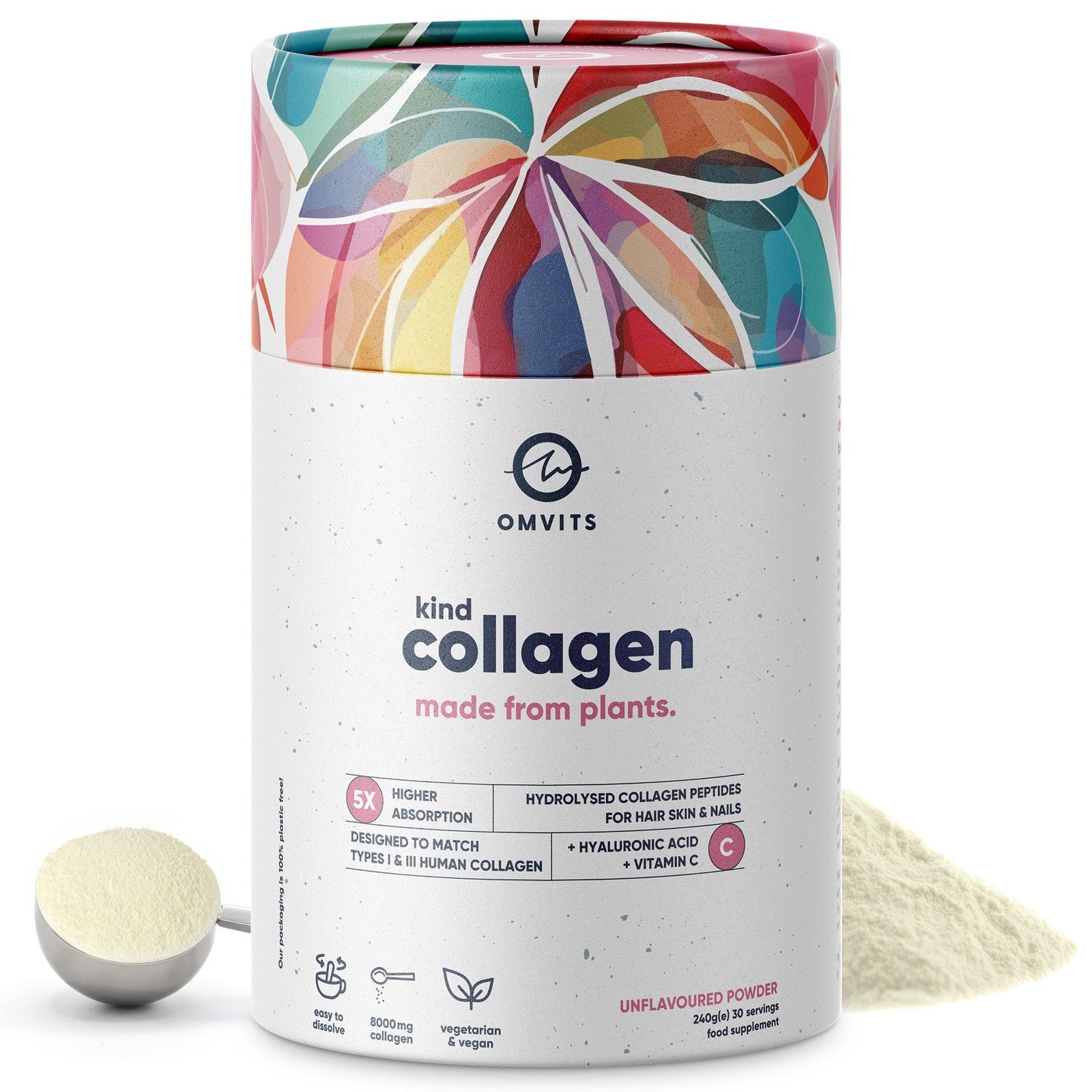 Kind Collagen with Hyaluronic Acid & Vitamin C - Omvits