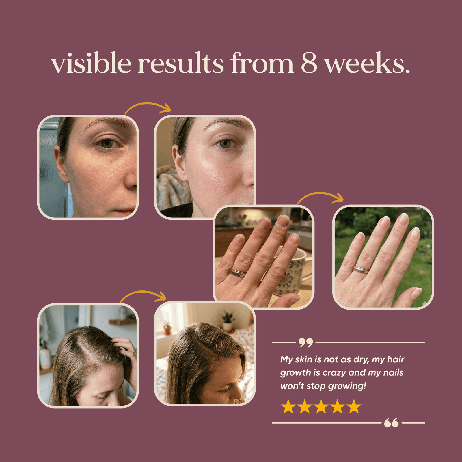 Kind Collagen with Hyaluronic Acid & Vitamin C (Vegan) - Omvits