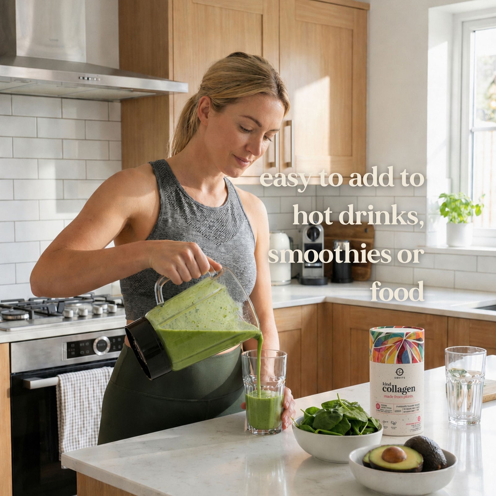Kind Collagen with Hyaluronic Acid & Vitamin C (Vegan) - Omvits