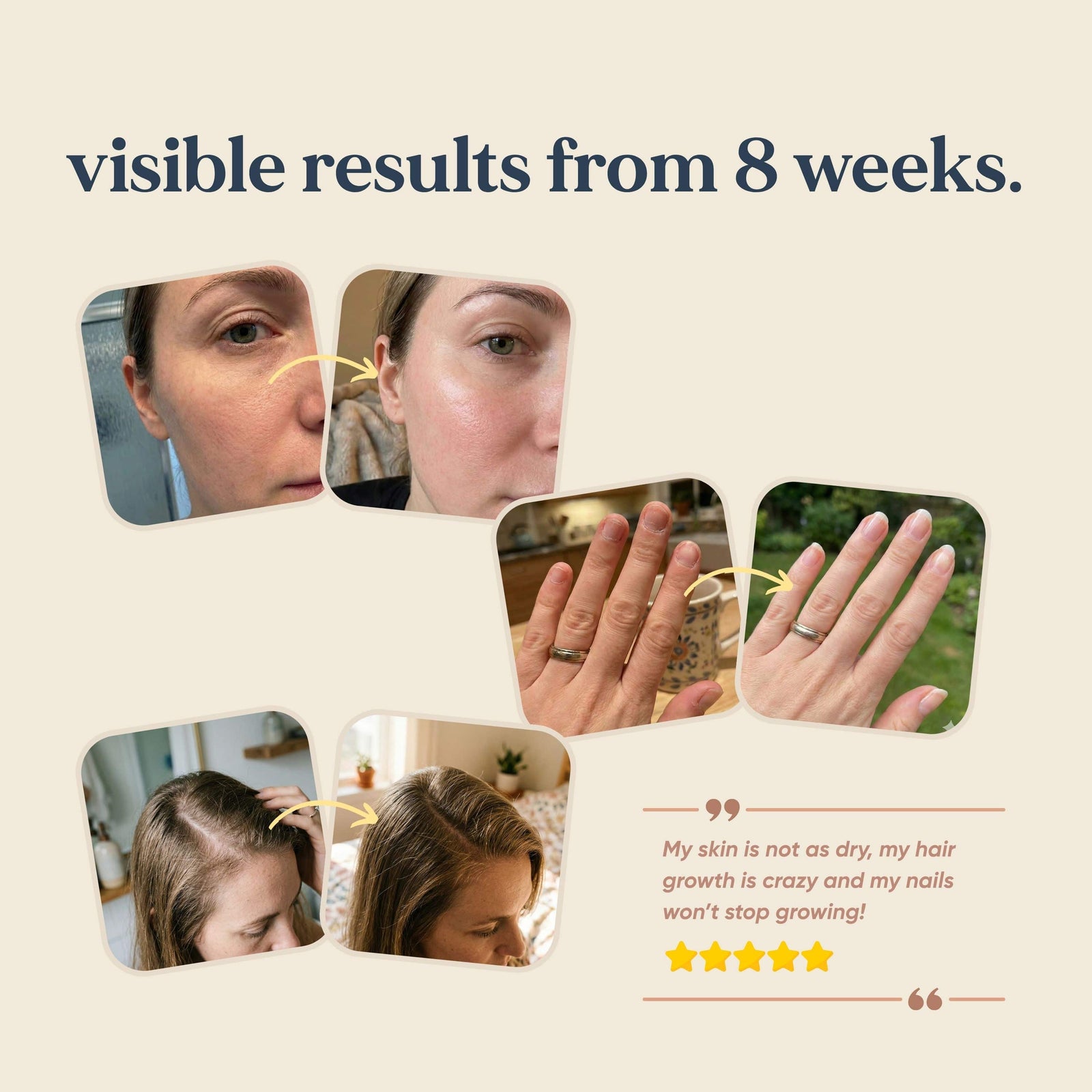 Kind Collagen with Hyaluronic Acid & Vitamin C (Vegan) - Omvits