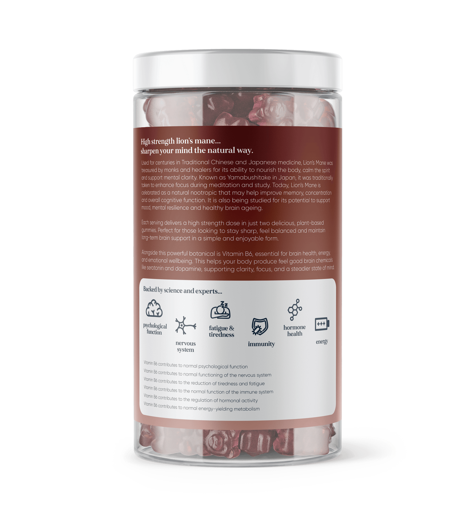 Lion’s Mane High Strength Gummies - Omvits
