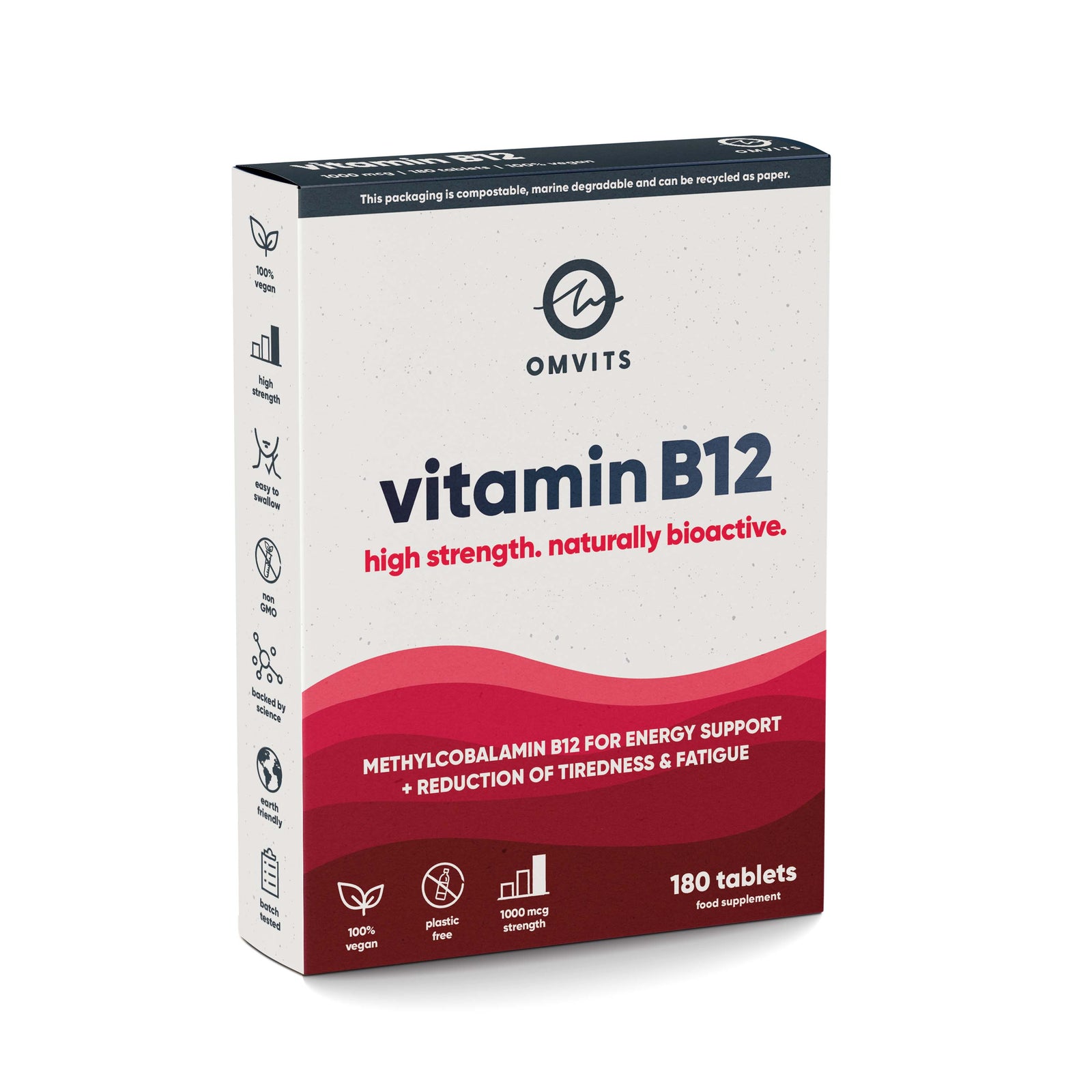 Vegan Essentials 1-Year Saver Bundle - Omega-3 DHA + Vitamin D + Vitamin B12  -  Omvits