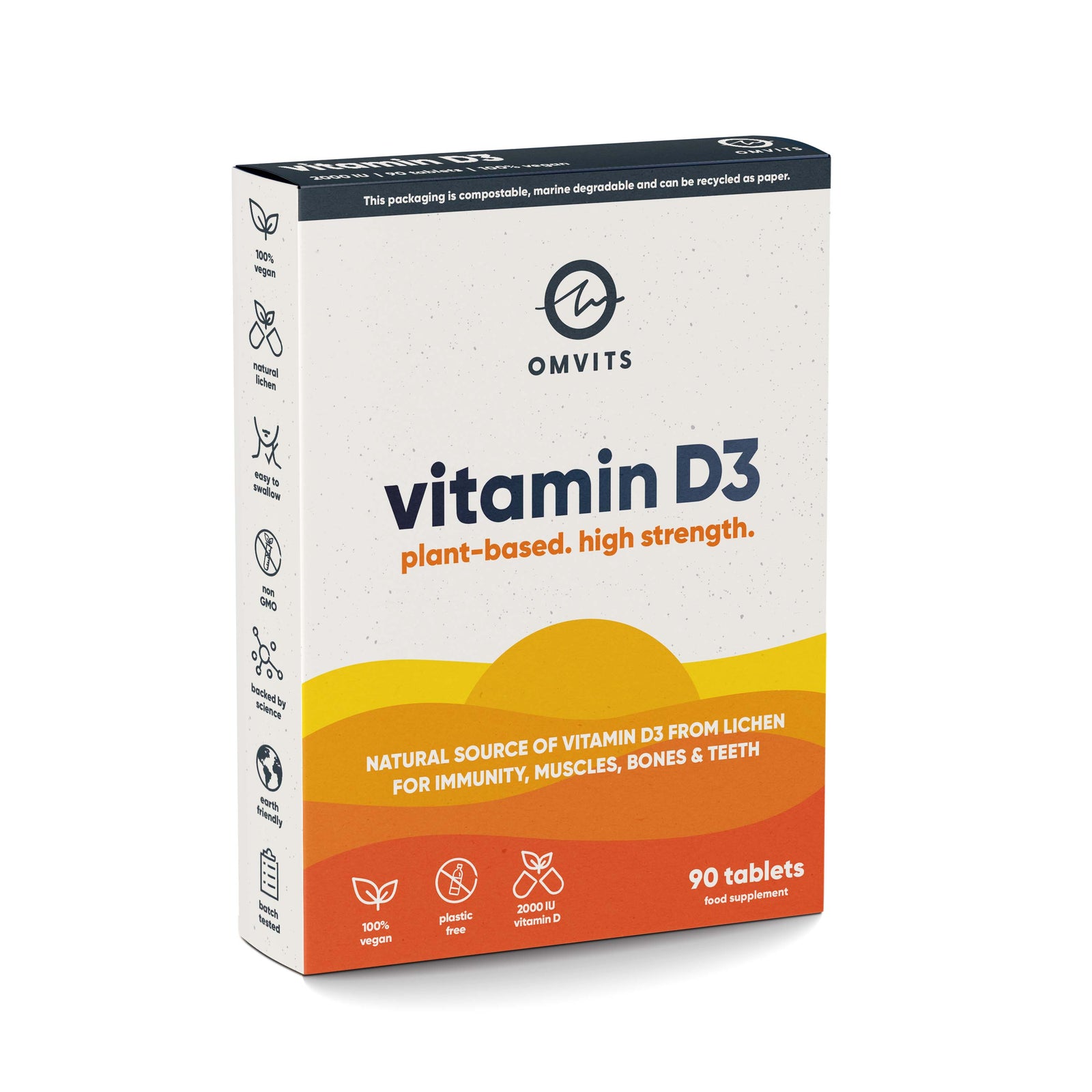 Vegan Essentials 1-Year Saver Bundle - Omega-3 DHA + Vitamin D + Vitamin B12  -  Omvits