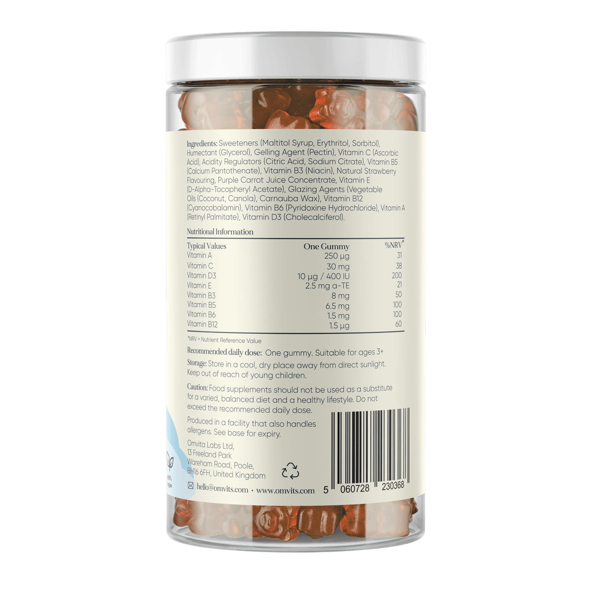 Children’s Multivitamin Gummies  -  Omvits