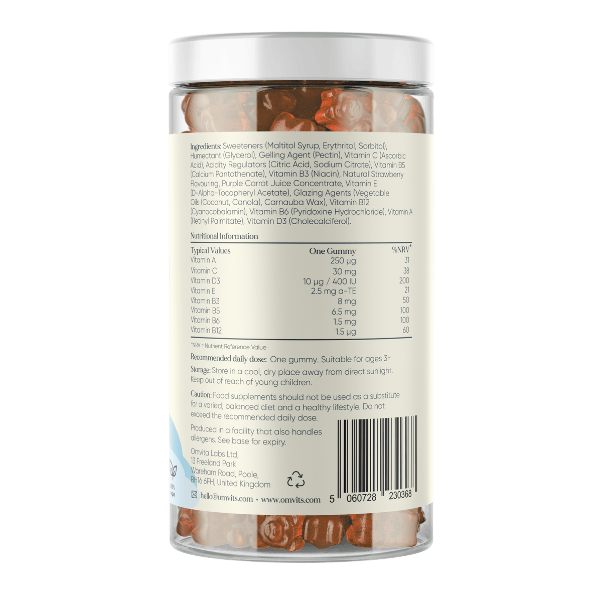 Children’s Multivitamin Gummies  -  Omvits