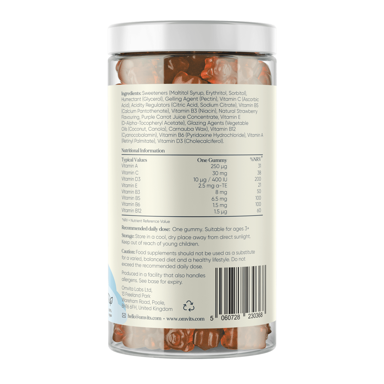 Children’s Multivitamin Gummies  -  Omvits