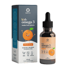Orange Kids Vegan Omega-3 DHA+EPA Drops  -  Omvits