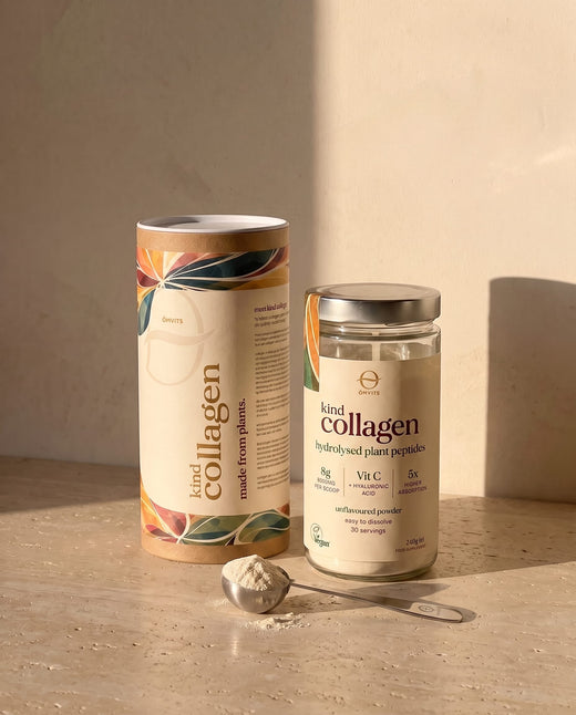 meet kind collagen: our most loved plant-based collagen peptide powder