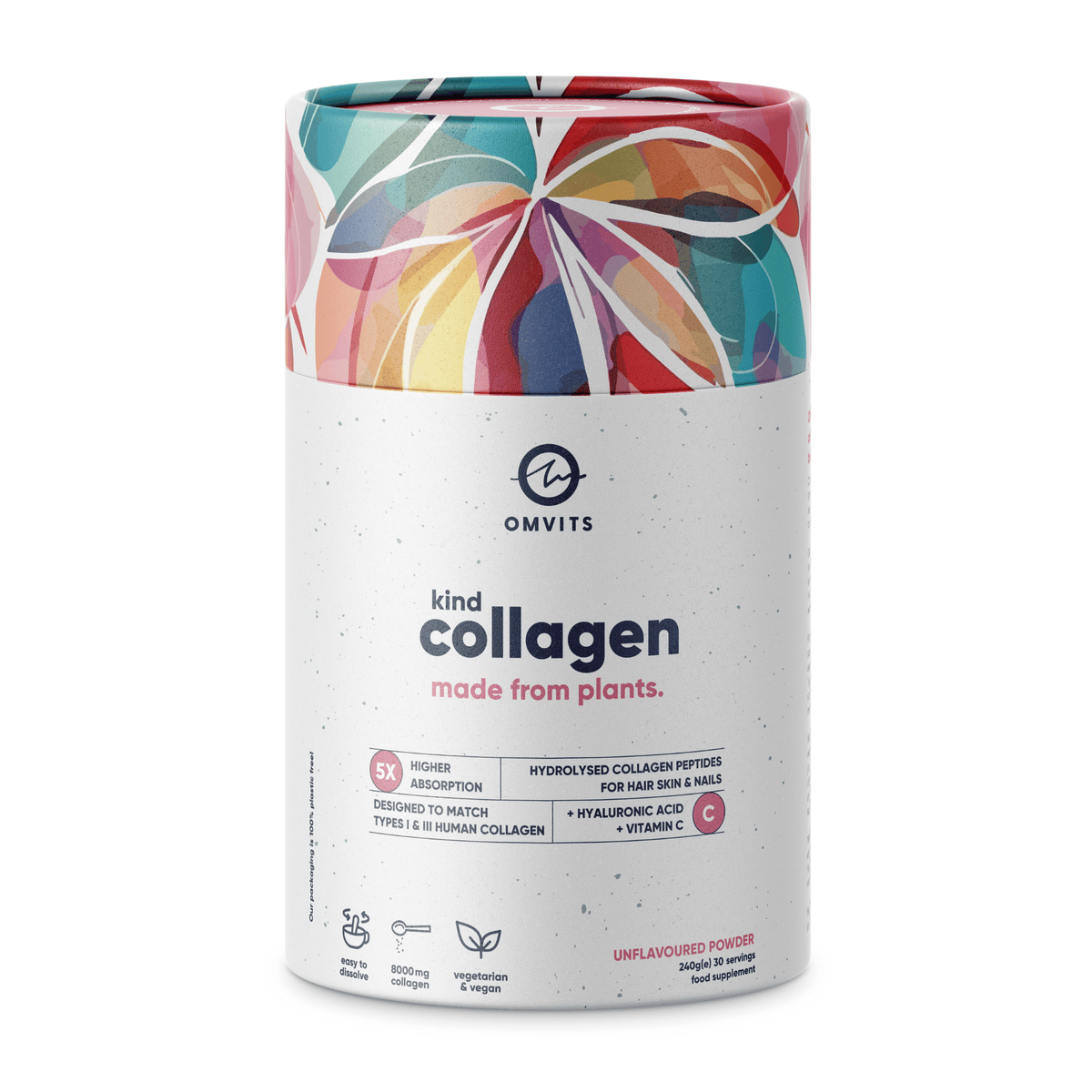 Kind Collagen with Hyaluronic Acid &amp; Vitamin C  -  Omvits