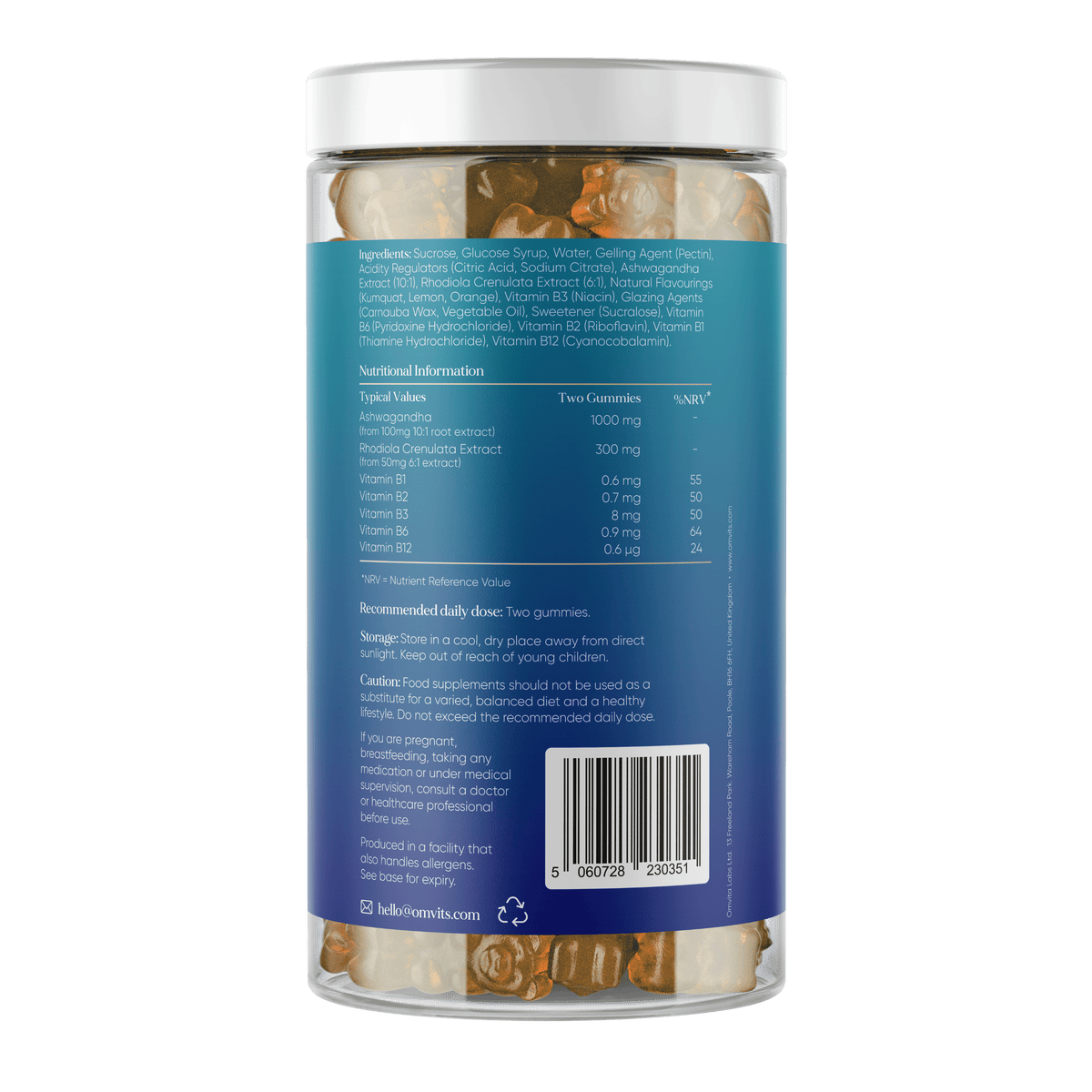 Mood Balance & Support Gummies  -  Omvits