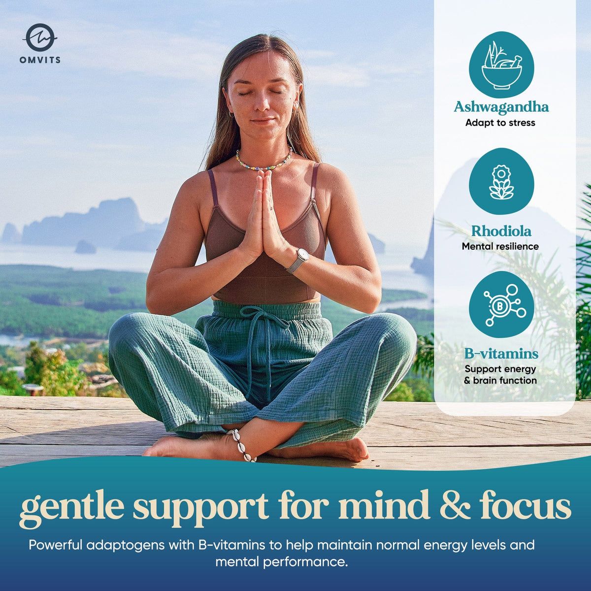 Mood Balance & Support Gummies  -  Omvits