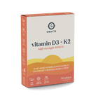 Vegan Vitamin D3+K2 - 90 Tablets  -  Omvits