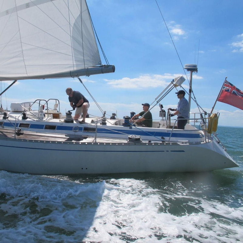 shameek sailing off the south coast